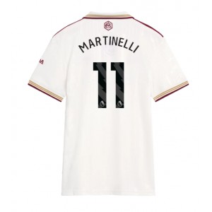 Fotbalové Dres Arsenal Gabriel Martinelli #11 Dámské Třetí Oblečení 2025-26 Krátký Rukáv